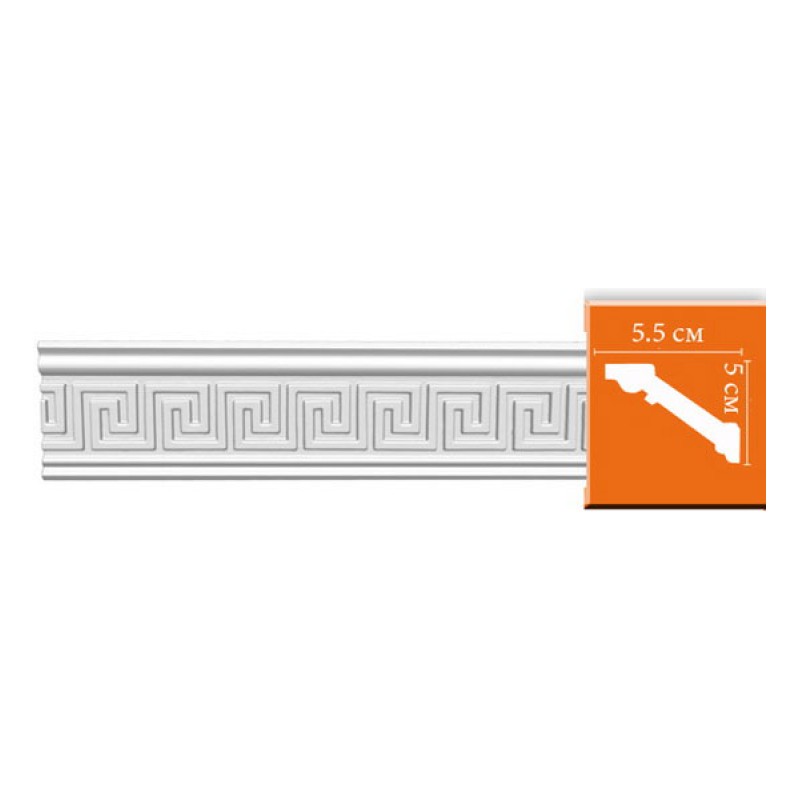 95655/34 плинтус DECOMASTER-2 (53x53x2400мм) в Казани