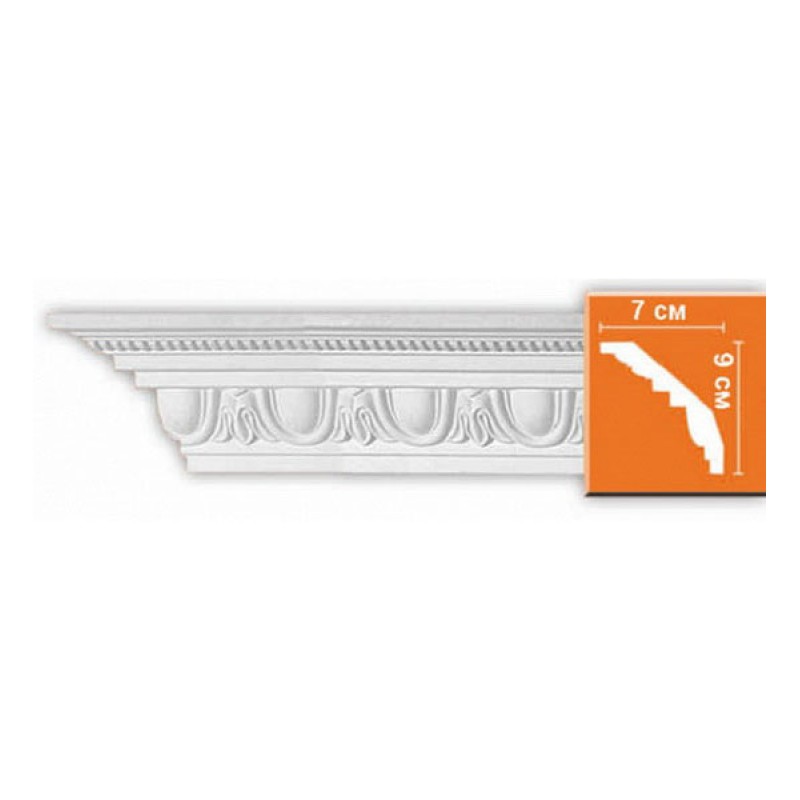 95769/34 плинтус DECOMASTER-2 (90х70х2400мм) в Казани