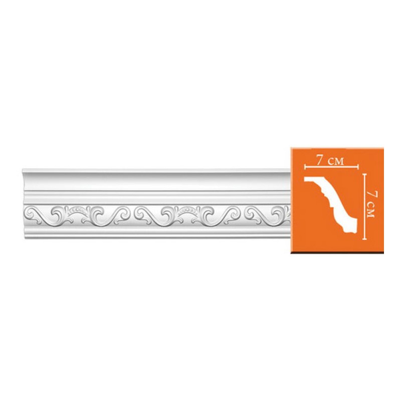 95843/34 плинтус DECOMASTER-2 (70х70x2400мм) [DT-9814] в Казани