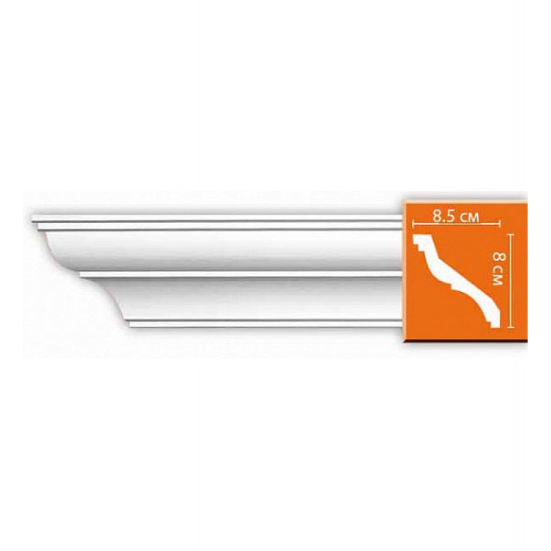 96120/12 FLEXIBLE плинтус DECOMASTER-2 (80х85х2400мм) в Казани