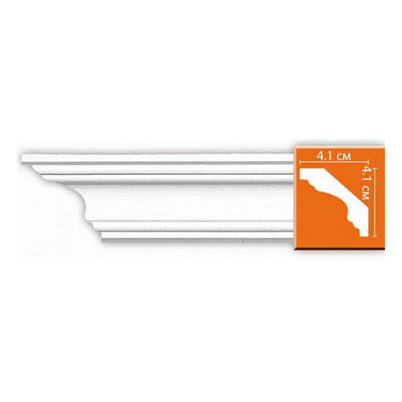 96159/48 плинтус DECOMASTER-2 (41х41х2400мм) в Казани