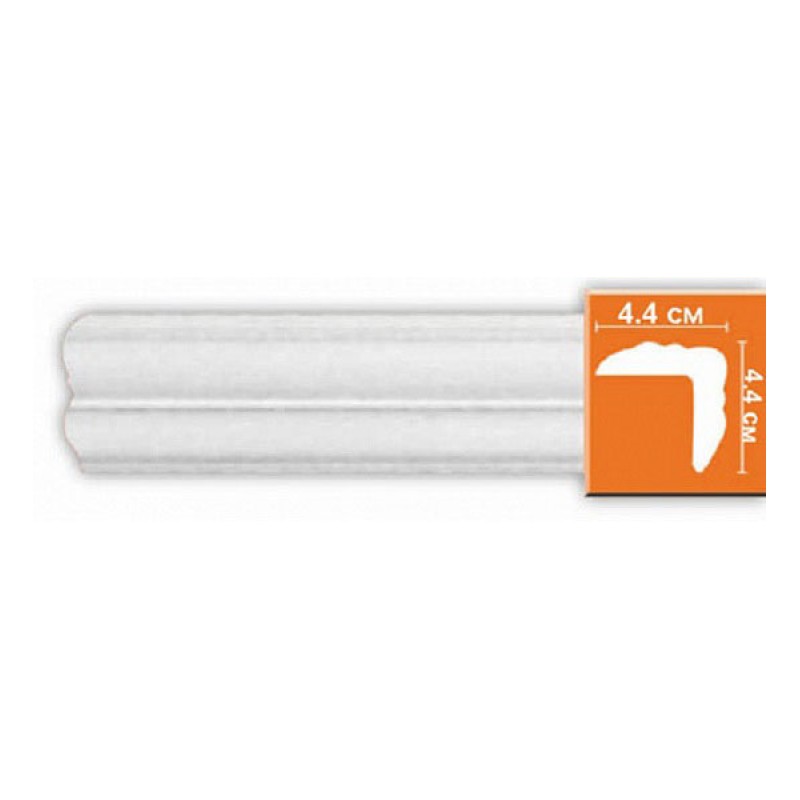 96206/48 плинтус DECOMASTER-2 (44х44х2400мм) в Казани