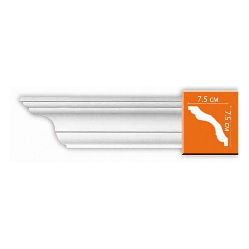 96259/34 плинтус DECOMASTER-2 (75х75х2400мм) [DP 259] в Казани