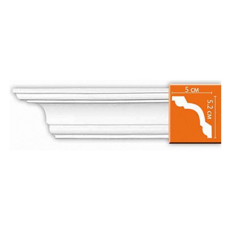 96628/18 FLEXIBLE плинтус DECOMASTER-2 (52х50х2400мм) в Казани