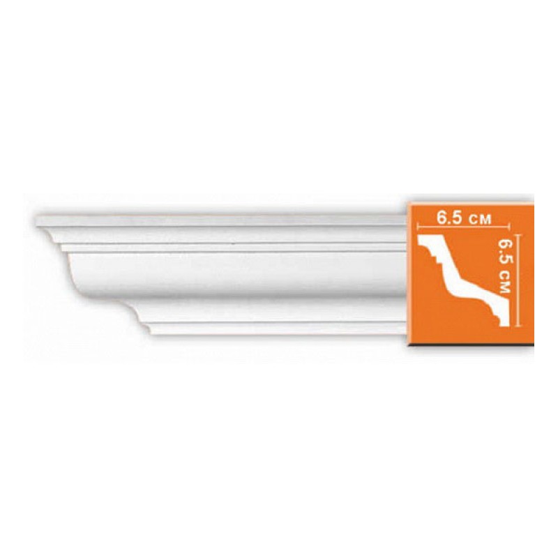 96801/52 плинтус DECOMASTER-2 (65х65х2400мм) в Казани