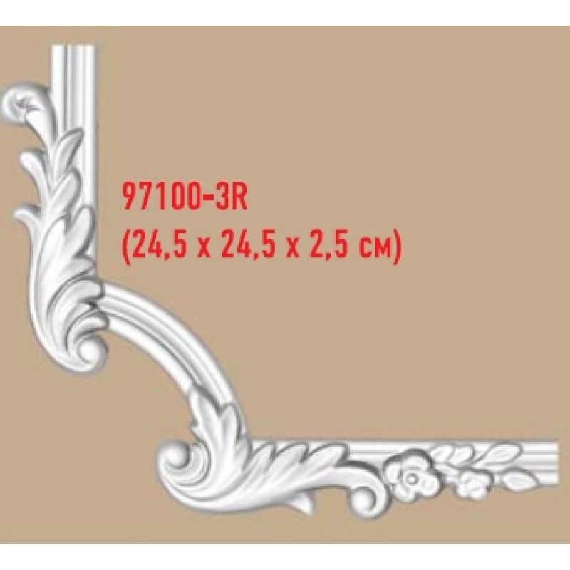 97100-3R/50 угол DECOMASTER-2 (245х245х25мм) в Казани
