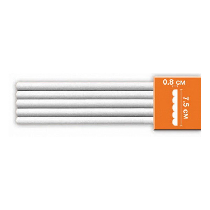 97609/48 молдинг DECOMASTER-2 (75х8х2400мм) в Казани