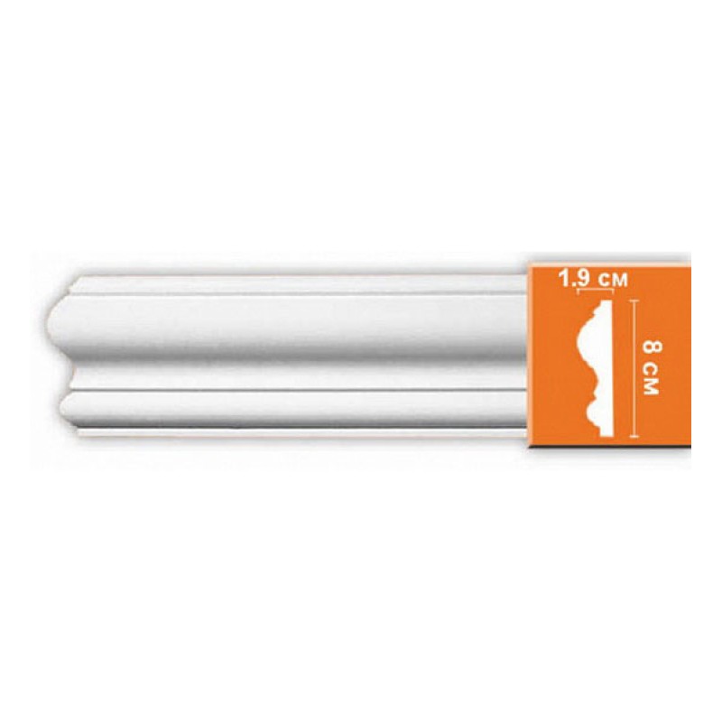 97617/16 FLEXIBLE молдинг DECOMASTER-2 (80х19х2400мм) в Казани