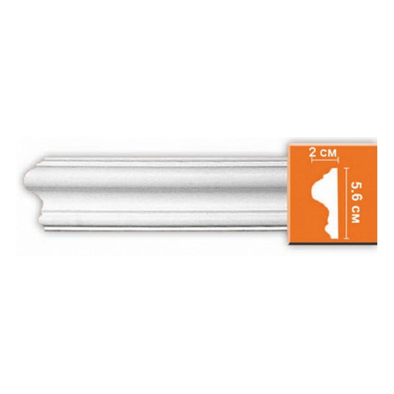 97620/50 молдинг DECOMASTER-2 (56х20х2400мм) в Казани