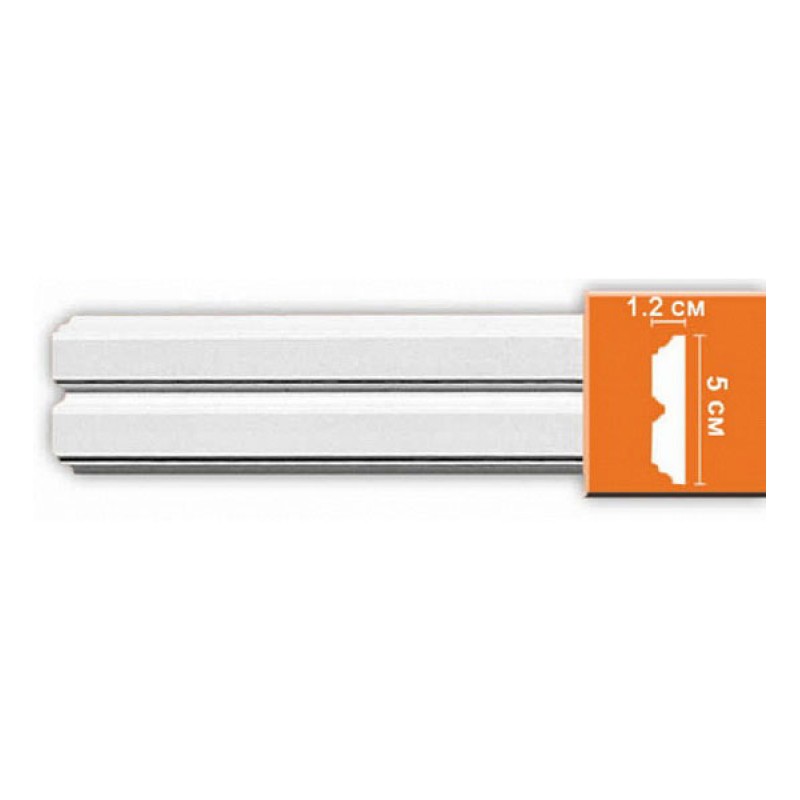 97624/68 молдинг DECOMASTER-2 (50х12х2400мм) в Казани