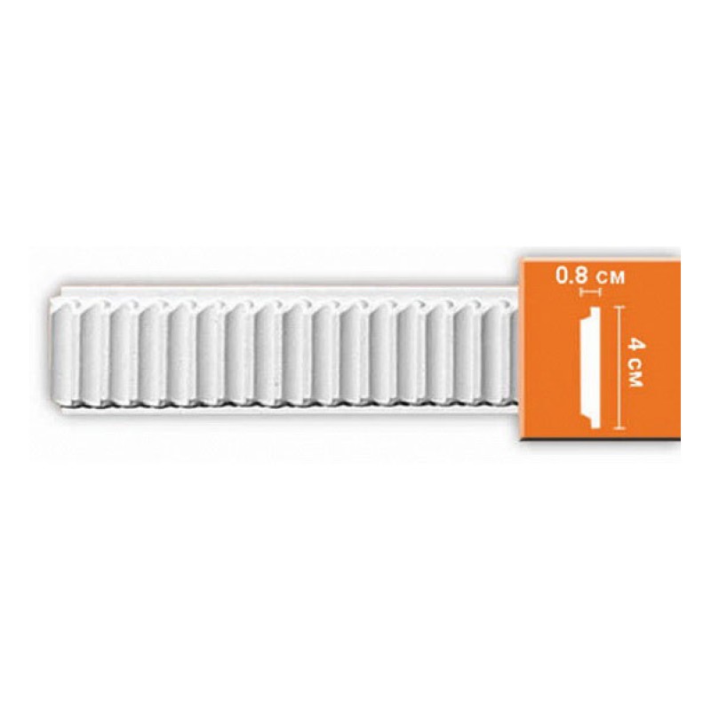 98642/135 молдинг DECOMASTER-2 (40х8х2400мм) в Казани