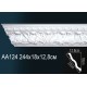 Карниз потолочный с рисунком AA124 в Казани