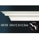 Карниз потолочный гладкий AB169 в Казани