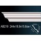 Карниз потолочный гладкий AB219 в Казани