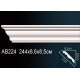 Карниз потолочный гладкий AB224 в Казани