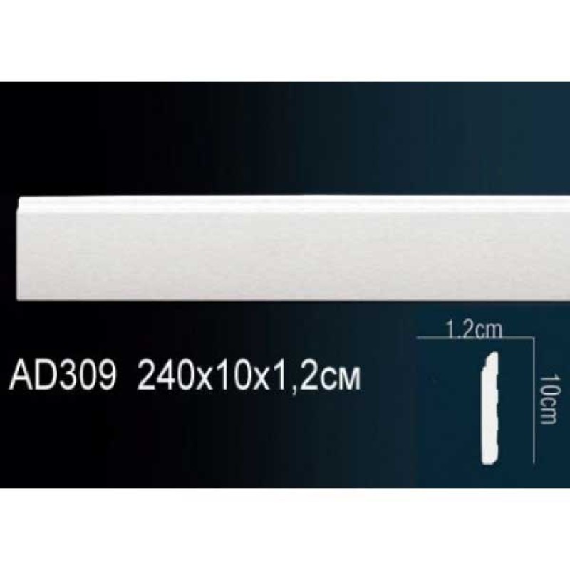 Молдинг гладкий AD309F в Казани