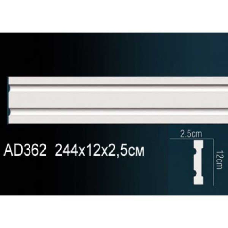 Молдинг гладкий AD362 в Казани