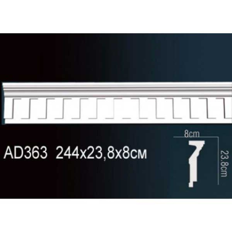 Молдинг гладкий AD363  в Казани