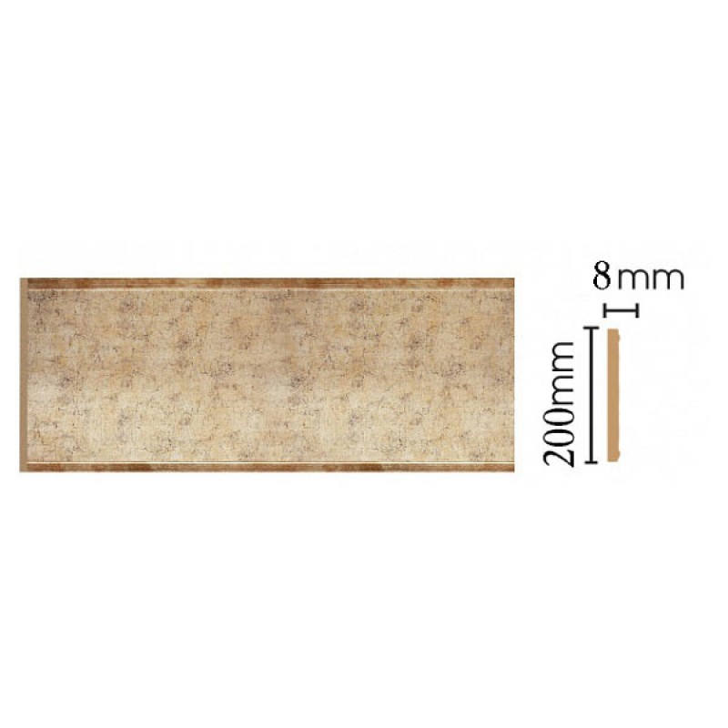 Цветная лепнина панель В20-553 в Казани