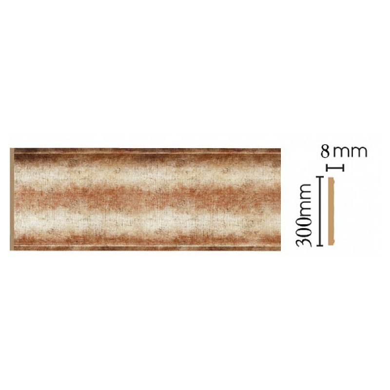 Цветная лепнина панель В30-127 в Казани