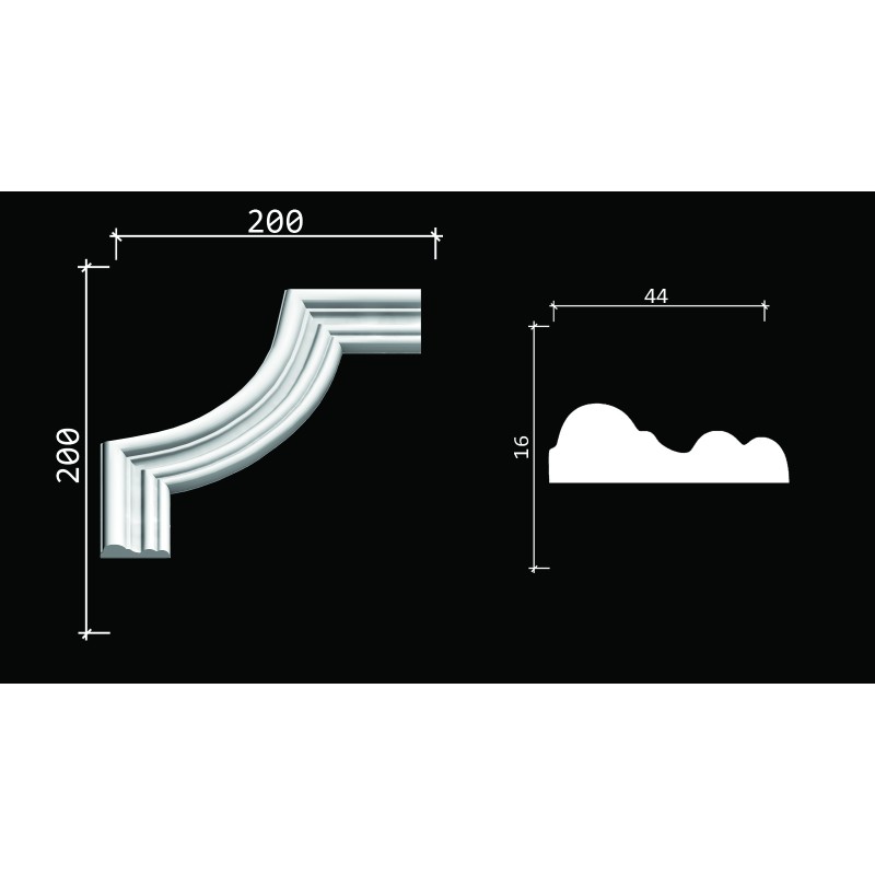 C1-DD400 Декоративный уголок в Казани