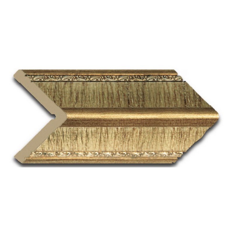 цветная лепнина уголок широкийC1070-G в Казани