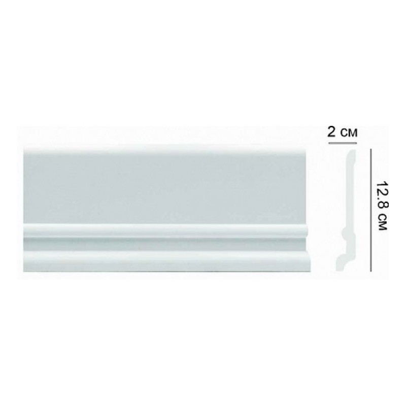 Плинтус нарольный HD 2м HS CF 13 (12) в Казани