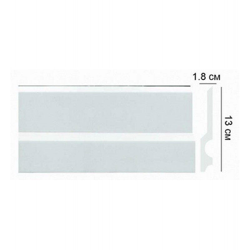 Плинтус нарольный HD 2м HS CF 14 (12) в Казани