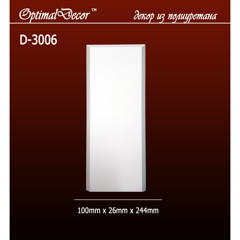 Дверной декор D3006(83*30*244) OptimalDecor в Казани