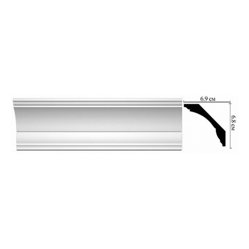 D100/14 Плинтус ДМ(69*69*2000 мм) в Казани