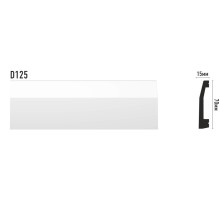 D125/25 Плинтус ДМ(70*15*2000 мм) в Казани