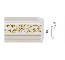 D129G-60 Карниз потолочный (113х56х2400) 9 в Казани