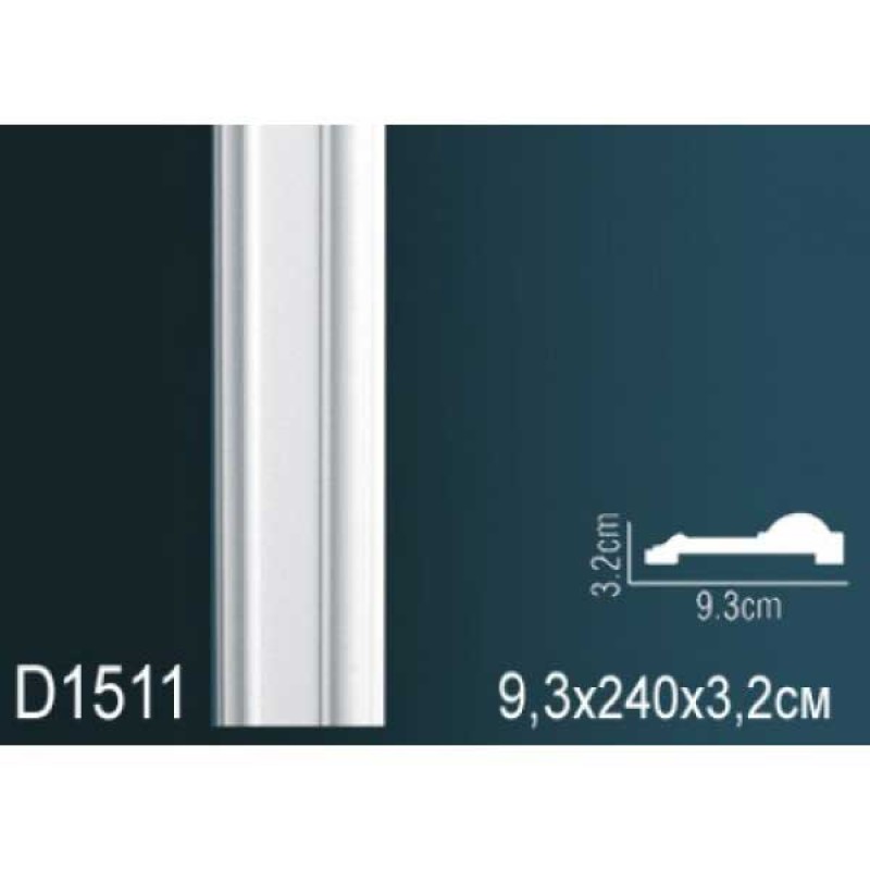 Обрамление дверных проемов молдинг гибкий D1511F в Казани