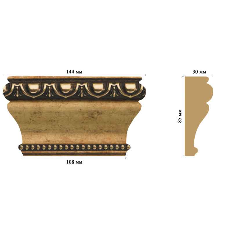 D202-57 Капитель(144*85*30 мм) в Казани