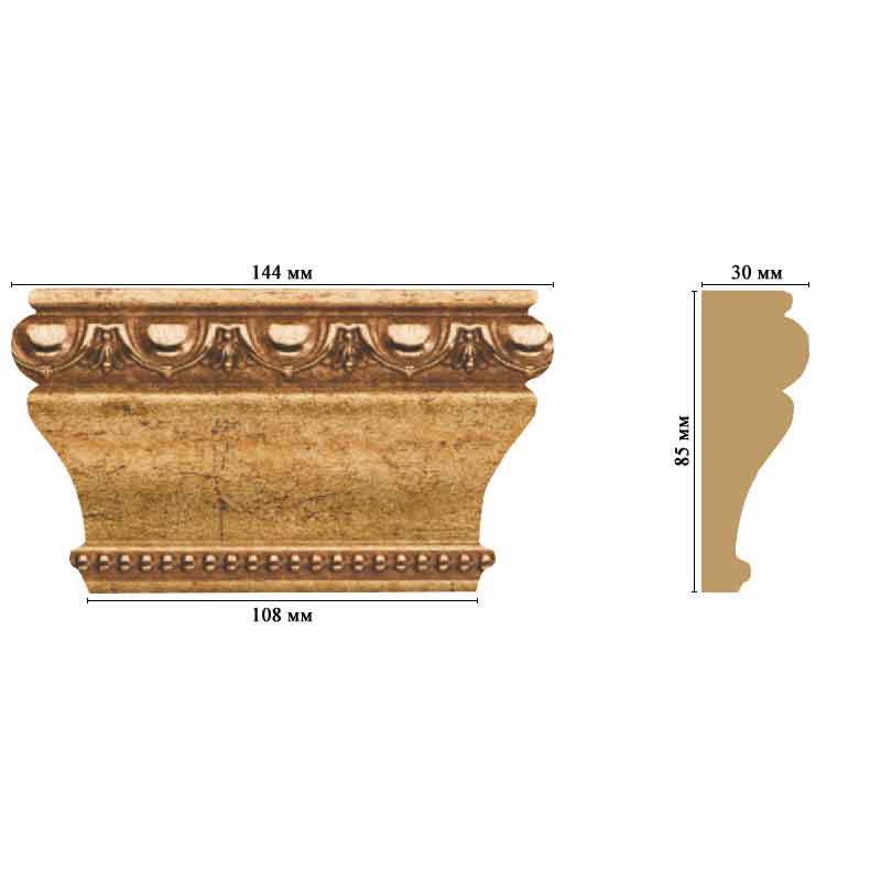 D202-58 Капитель(144*85*30 мм) в Казани