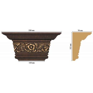 D203-56 Капитель(220*113*70 мм) в Казани