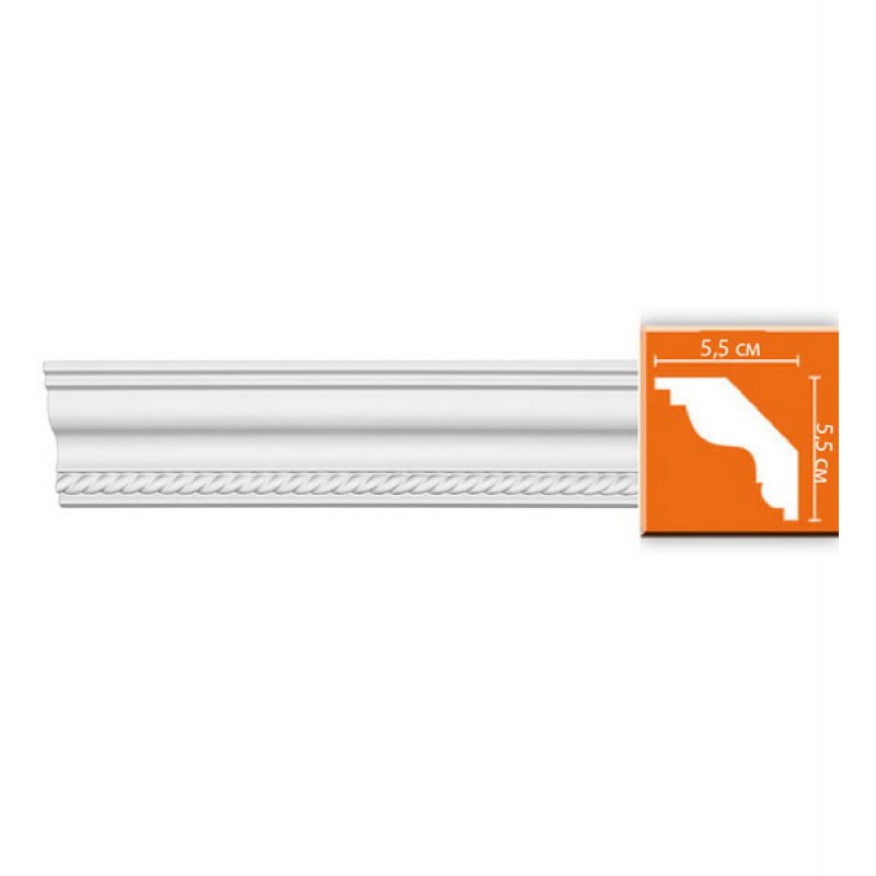 DT 138/17 FLEXIBLE плинтус DECOMASTER-2  (55х55х2400мм) в Казани