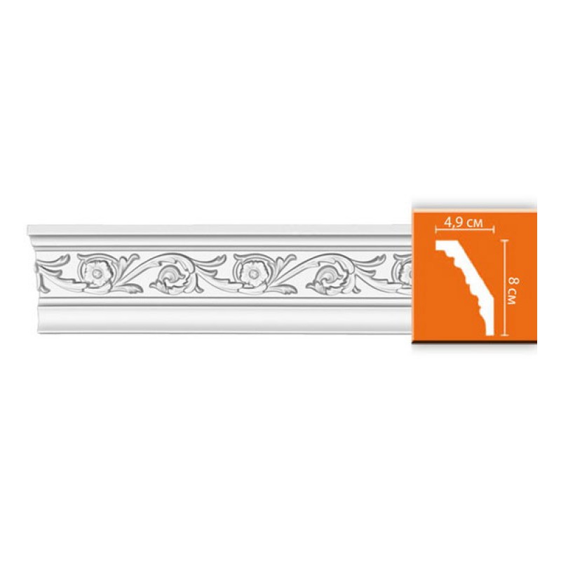 DT 14/12 FLEXIBLE плинтус DECOMASTER-2 (80х49x2400мм) в Казани