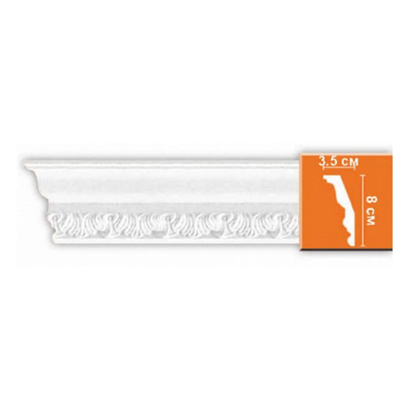 DT 33/26 плинтус DECOMASTER-2 (80х35x2400мм) в Казани