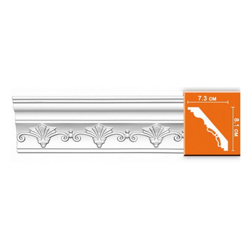 DT 9854/40 плинтус DECOMASTER-1 (81х73х2400мм) в Казани