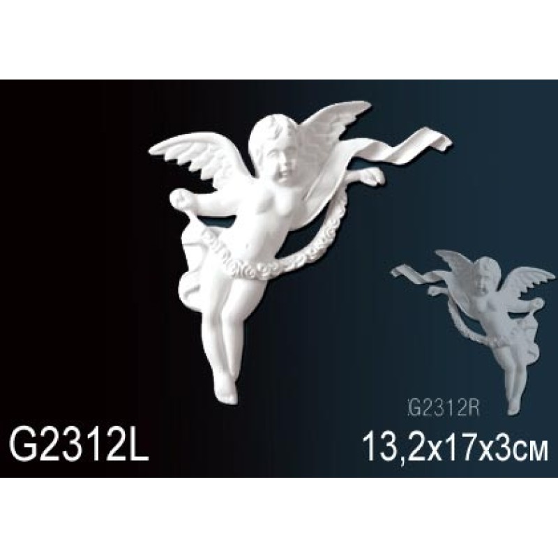 Декоративный элемент G2312L Ангелочки в Казани
