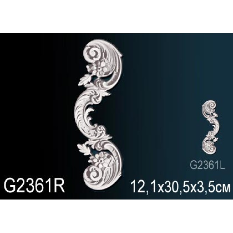 Фрагмент орнамента G2361R в Казани