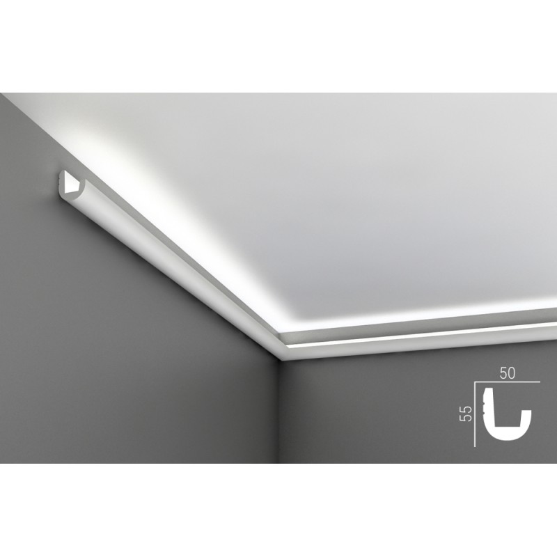 Карниз К024, 55х50, экополимер в Казани