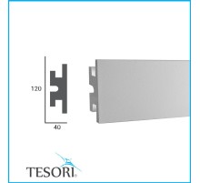 Профиль для светодиодной подсветки KD 302 в Казани
