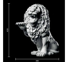 Статуя Лев (правост.) LV-001