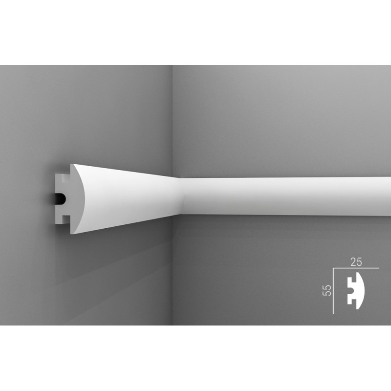 Молдинг М010, 55х25, экополимер в Казани