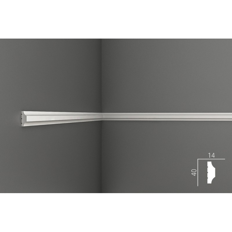 Молдинг М011, 40х14, экополимер в Казани