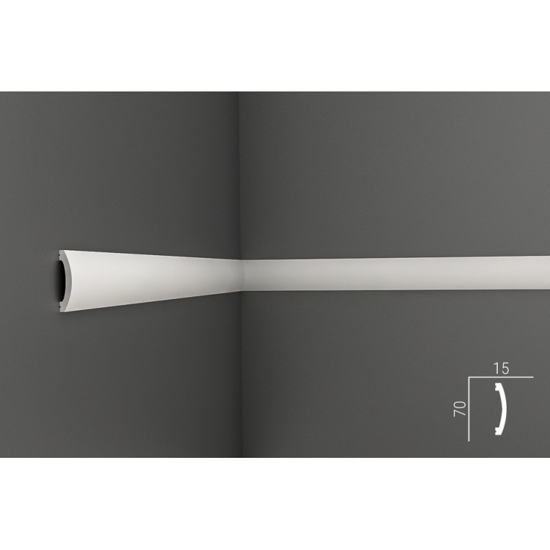 Молдинг М005, 70х15, экополимер в Казани