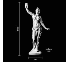 Статуя Девушка с факелом ST-001