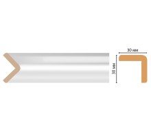 D134-114 ШК/28 угловой молдинг DECOMASTER(30*30*2400 мм) в Казани